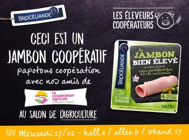 Salon de l'agriculture Brocéliande Bien Elevé sans antibiotique