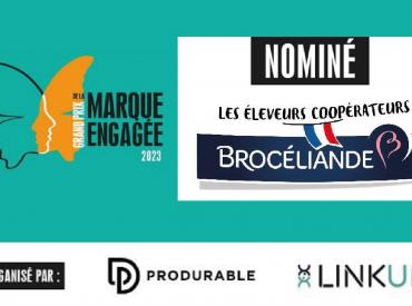Grand Prix de la Marque Engagée 2023 de PRODURABLE et LinkUp : Brocéliande sur le podium 