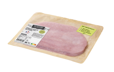 Le jambon cuit supérieur "Le Torchon" sans couenne 4 tranches