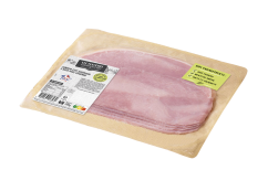 Le Jambon cuit supérieur 3 noix avec couenne 4 tranches