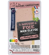 La Mousse de foie bien élevée 160g