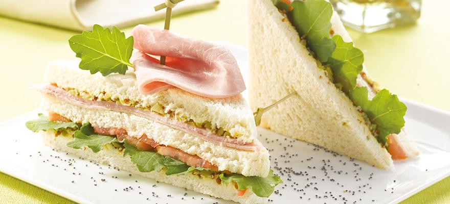 Club sandwich au Jambon Brocéliande
