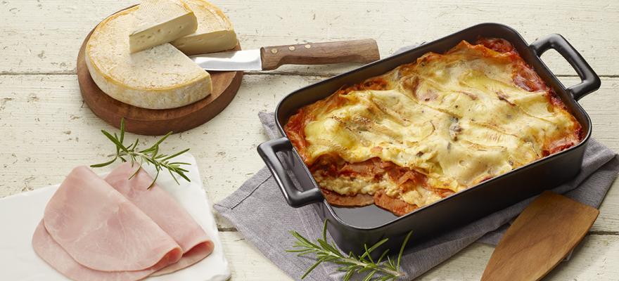 LASAGNE DE JAMBON AU REBLOCHON