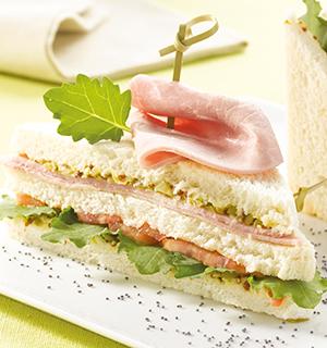 Club sandwich au Jambon Brocéliande