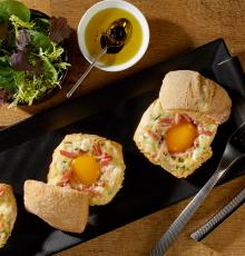 Pain cocotte aux allumettes et aux herbes