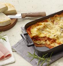 LASAGNE DE JAMBON AU REBLOCHON